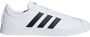 Adidas Vl Court 2.0 Heren Sneakers Ftwr White Core Black Core Black - Thumbnail 5