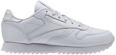 Reebok CL Leather Ripple Grijze sneaker 36 Grijs