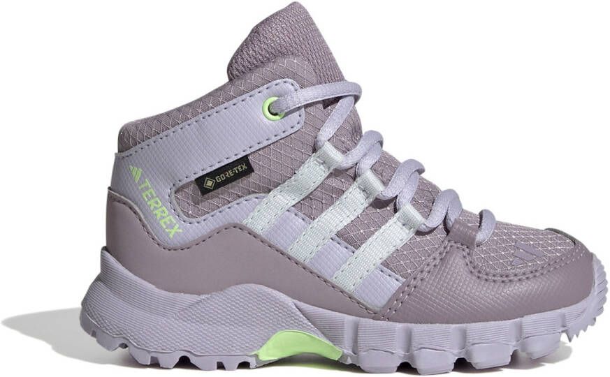 adidas Terrex Infant's Terrex Mid GTX Wandelschoenen grijs purper