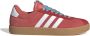 Adidas Sportswear VL Court sneakers oranjerood lichtblauw wit - Thumbnail 2