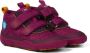 Affenzahn Kid's Happy Smile Knit Lowboot Vogel Sneakers purper - Thumbnail 2