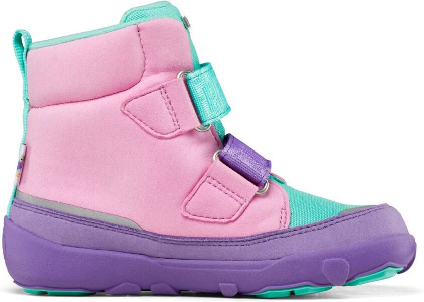 Affenzahn Kid's Mid Boot Chamude Comfy Winterschoenen roze purper