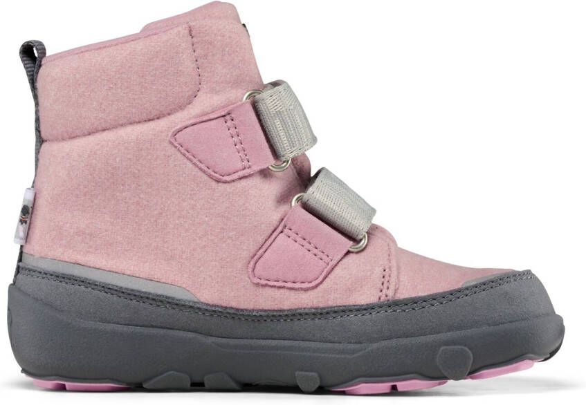 Affenzahn Kid's Mid Boot Wool Comfy Winterschoenen roze