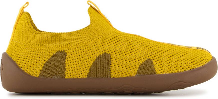 Affenzahn Kid's Pantoffel Knit Flinky Pantoffels geel