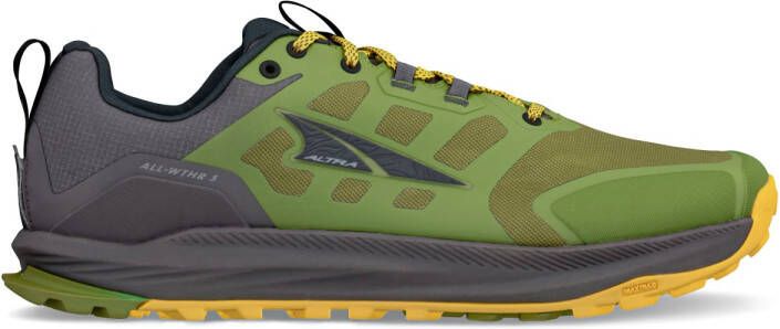 Altra Lone Peak 9 Waterproof Low Multisportschoenen olijfgroen