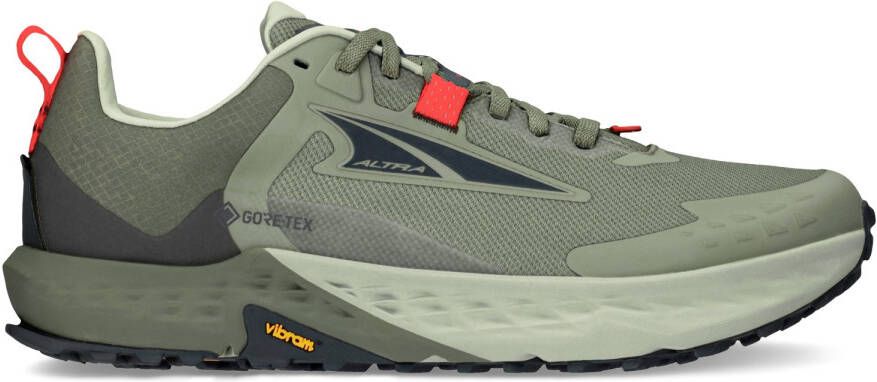 Altra Timp 5 GTX Trailrunningschoenen olijfgroen