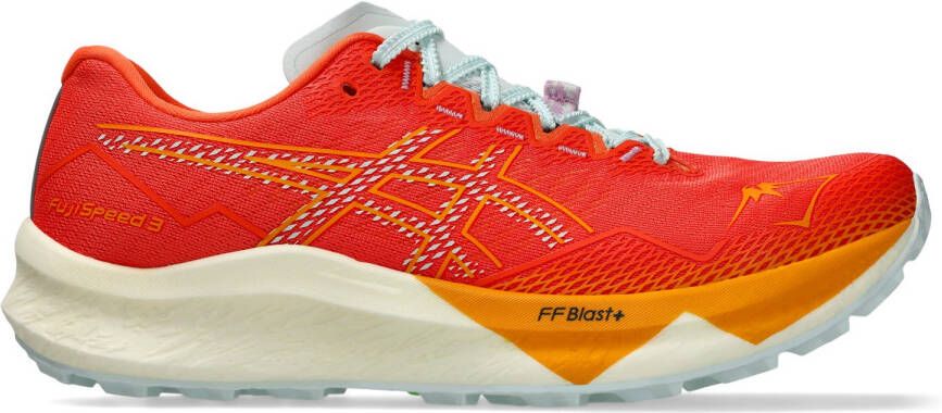 ASICS Fujispeed 3 Trailrunningschoenen rood