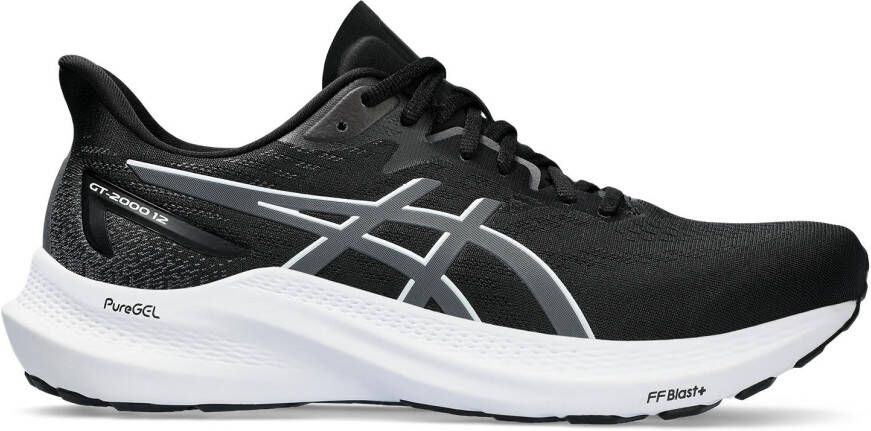 ASICS GT-2000 12 Hardloopschoenen zwart grijs