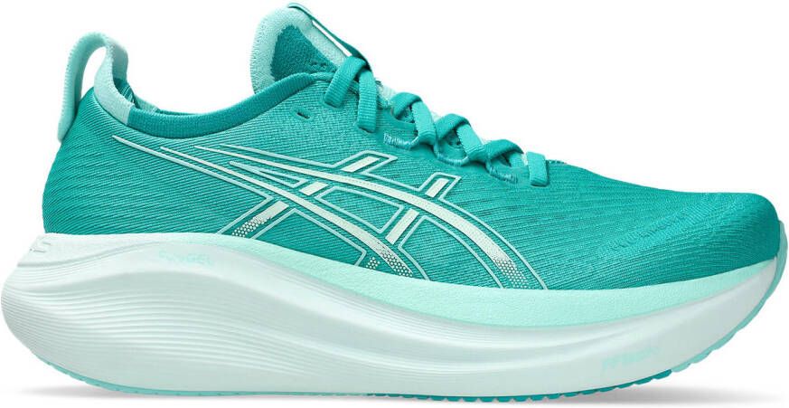 ASICS Women's Gel-Nimbus 27 Hardloopschoenen turkoois