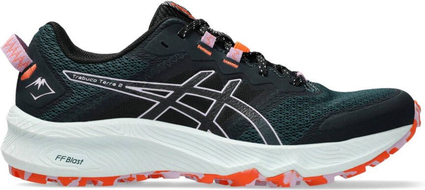 ASICS Women's Trabuco Terra 2 Trailrunningschoenen grijs