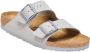 Birkenstock Arizona Slippers grijs Imitatieleer - Thumbnail 4