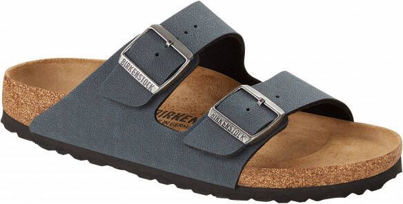 Birkenstock Slippers Arizona Basalt met twee verstelbare gespriempjes