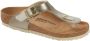 Birkenstock Gizeh Kids Slippers Electric Metallic Copper Regular fit | Goud | Imitatieleer - Thumbnail 10