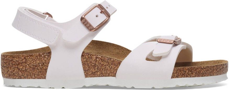 Birkenstock Kid's Rio AS Sandalen Narrow bruin grijs