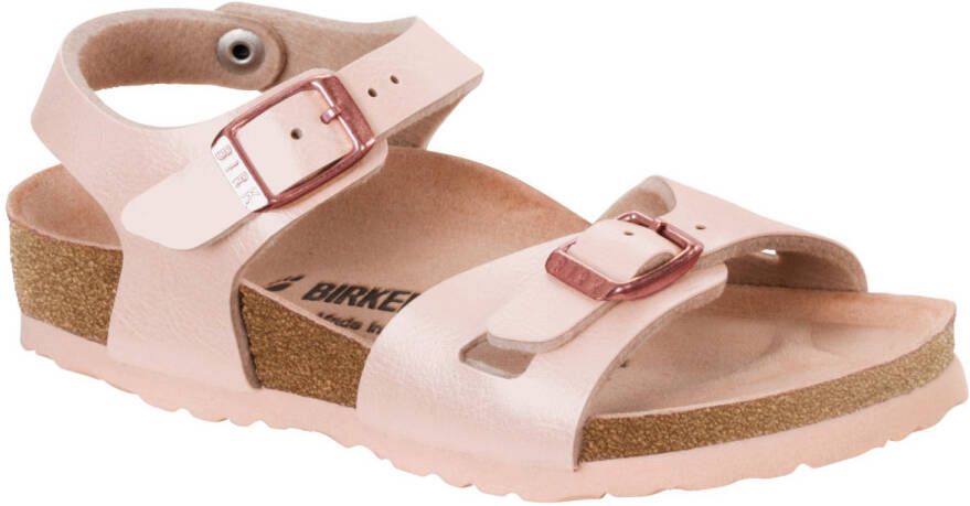 Birkenstock Kid's Rio BF Graceful Sandalen Narrow roze bruin