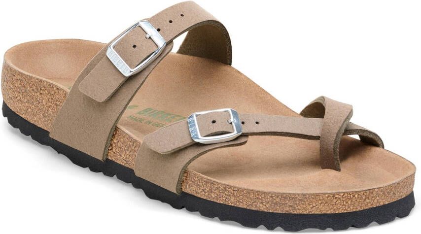 Birkenstock Women's Mayari SYN Soft Vegan Sandalen beige