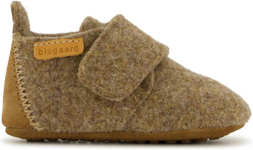 Bisgaard Baby's Wool Pantoffels bruin