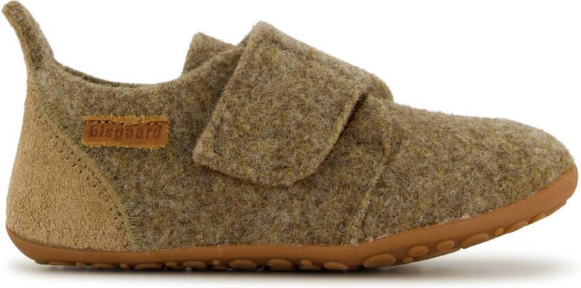 Bisgaard Kid's Casual Wool Pantoffels bruin