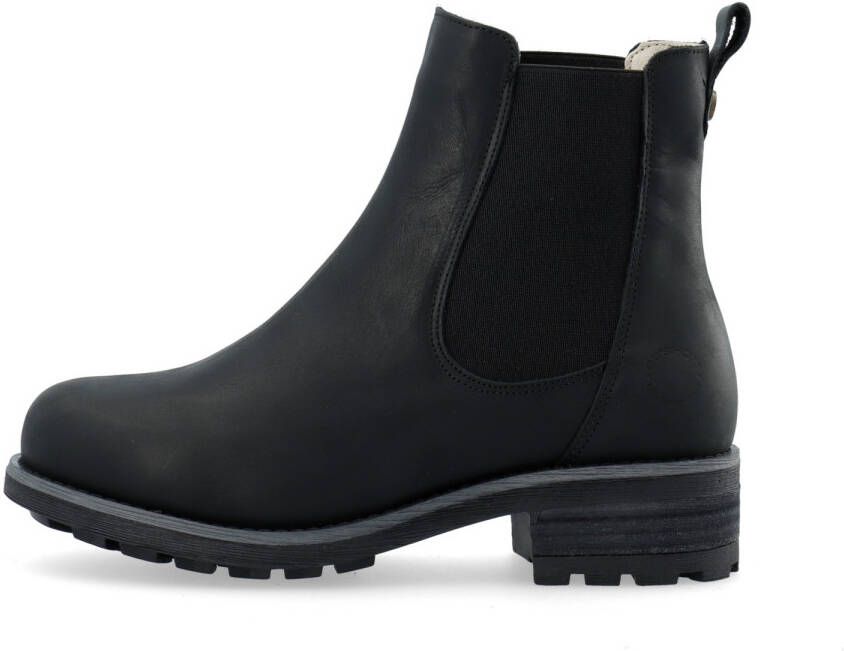 Ca'Shott Women's Caskarla Chelsea Boot Warm Lining Winterschoenen zwart