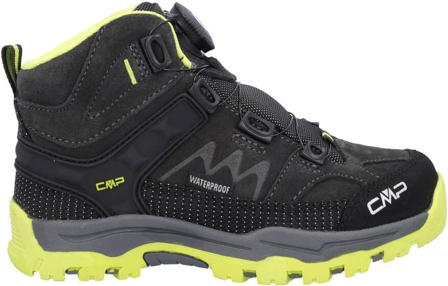 CMP Kid's Kiruna Mid Fitgo Trekking Shoes WP Wandelschoenen zwart