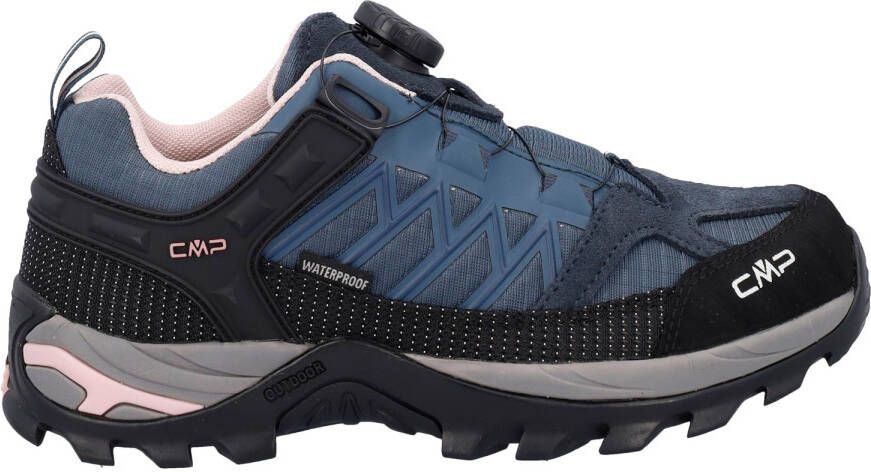 CMP Women's Rigel Low Fitgo Trekking Shoes WP Multisportschoenen zwart blauw