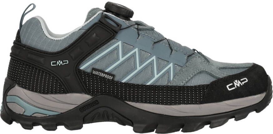 CMP Women's Rigel Low Fitgo Trekking Shoes WP Multisportschoenen zwart grijs