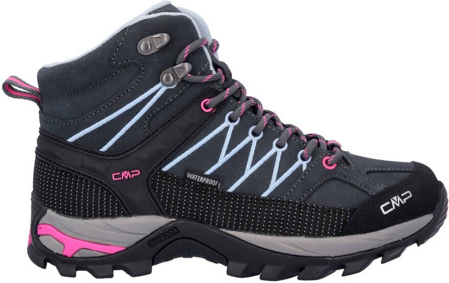 CMP Women's Rigel Mid Trekking Shoes Waterproof Wandelschoenen zwart blauw