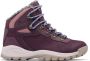 Columbia Women's Newton Ridge WP Omni-Heat II Winterschoenen purper - Thumbnail 1