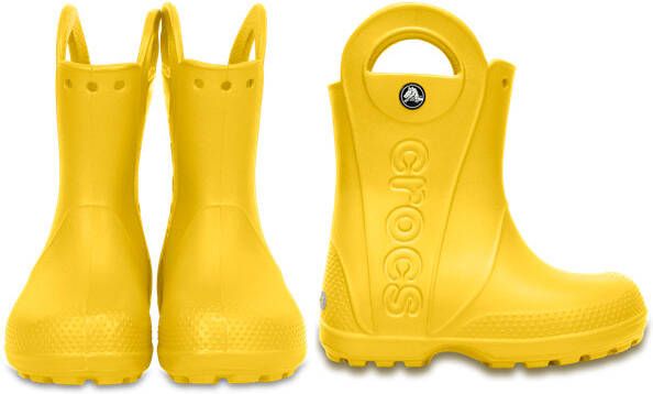 Crocs Handle It Rain Boot Kids Rubberlaarzen maat C12 geel