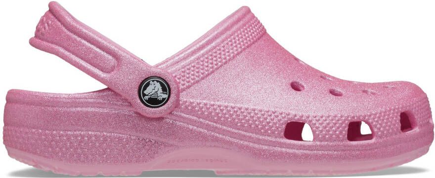 Crocs Kid's Classic Glitter Clog Sandalen maat C4 roze