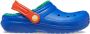 Crocs Kid's Classic Lined Clog Pantoffels maat C13 blauw - Thumbnail 3