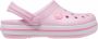 Crocs Crockband clog t rose ballerina streepje aan zijkant Kinderen Kleur Roze) - Thumbnail 2