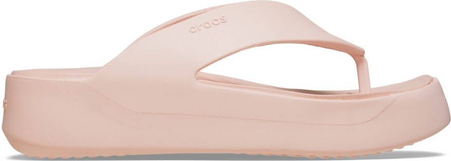 Crocs Women's Getaway Platform Flip Sandalen maat W11 roze