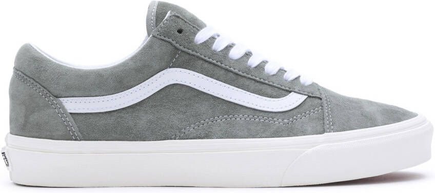 Vans Old Skool Sneakers wit grijs