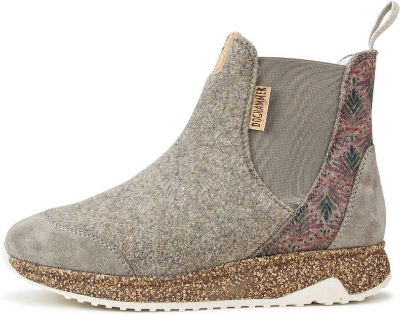 Doghammer Women's Arctic Traveller Wool Winterschoenen beige