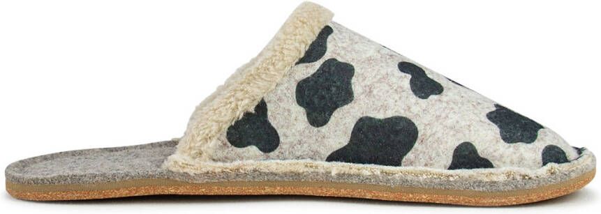 Doghammer Women's Hütte Zua Vegan Pantoffels beige