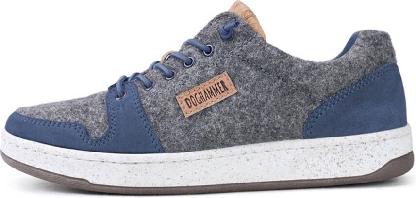 Doghammer Wool Commuter Sneakers grijs