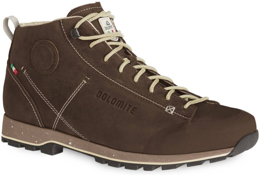 Dolomite Cinquantaquattro Mid Full Grain Leather Evo Sneakers bruin