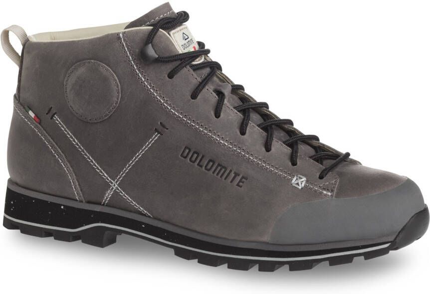 Dolomite Cinquantaquattro Mid Full Grain Leather Evo Sneakers grijs