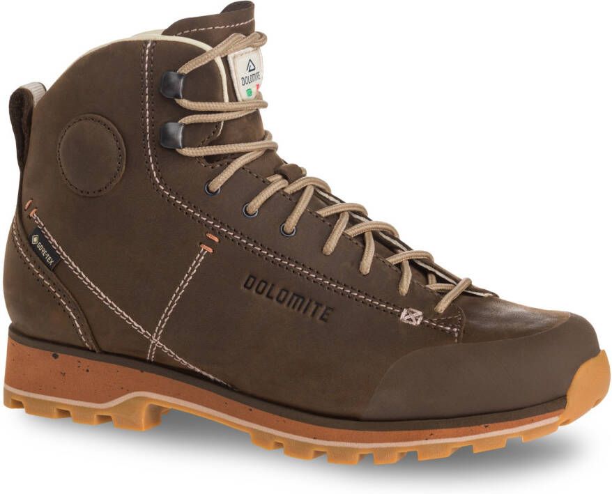 Dolomite Women's Cinquantaquattro High Full Grain Evo GTX Sneakers bruin