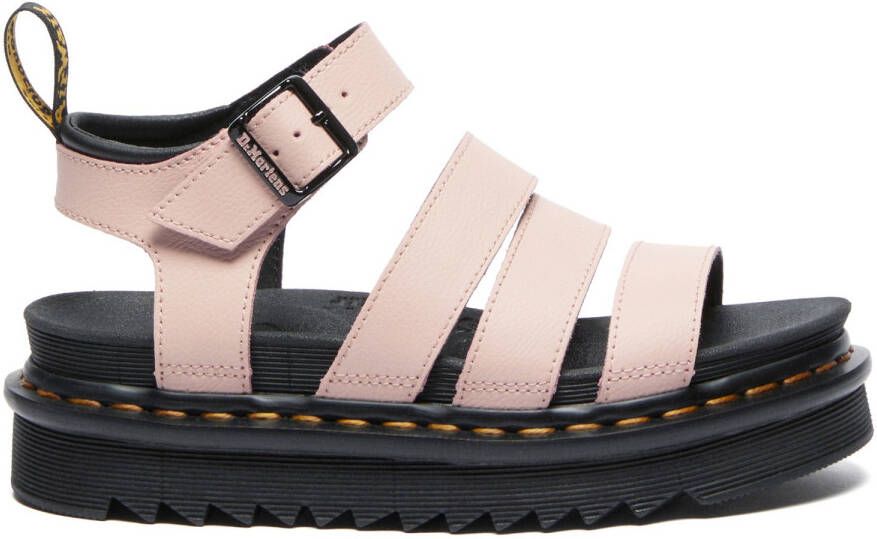 Dr. Martens Women's Blaire Chunky 3 Strap Sandal Sandalen zwart