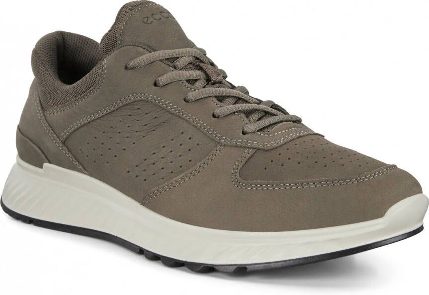 ECCO Exostride Leather Sneakers grijs