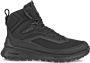 ECCO ULT-TRN Mid Leather Winterschoenen grijs zwart - Thumbnail 1