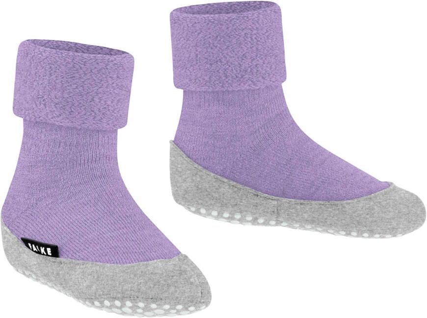 Falke Kid's Cosyshoe Basic Pantoffels maat 23-24 purper