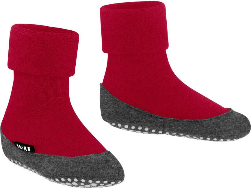 Falke Kid's Cosyshoe Basic Pantoffels maat 23-24 rood