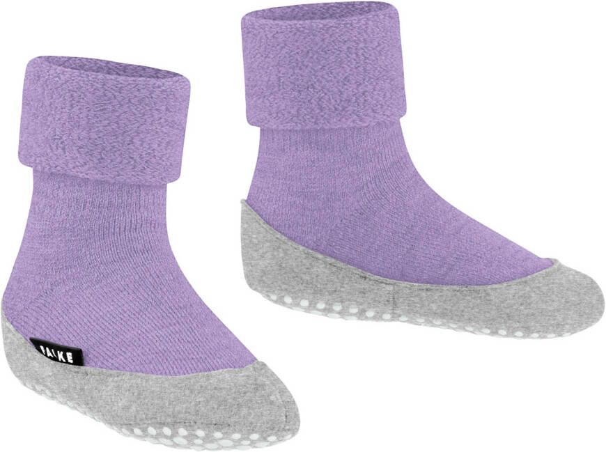 Falke Kid's Cosyshoes Pantoffels maat 31-32 purper