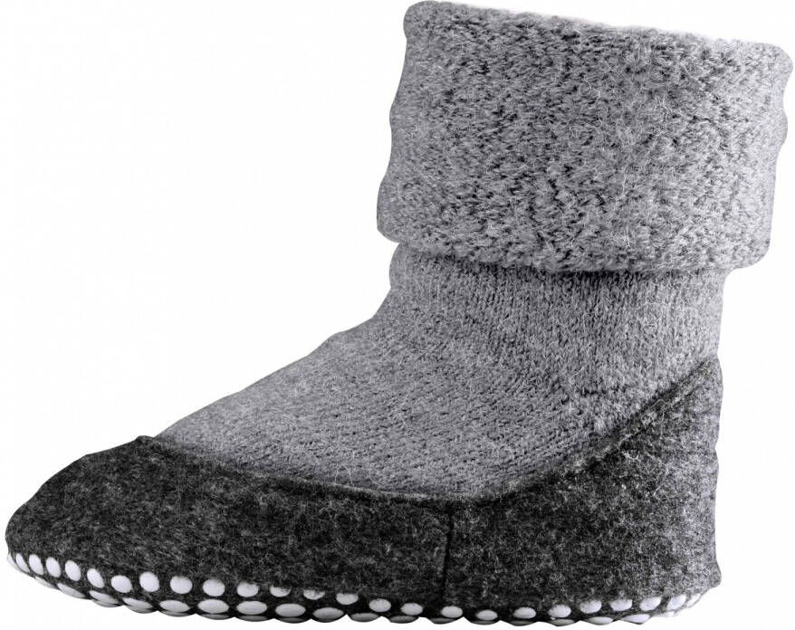 Falke Kid's Cosyshoes Pantoffels maat 33-34 grijs