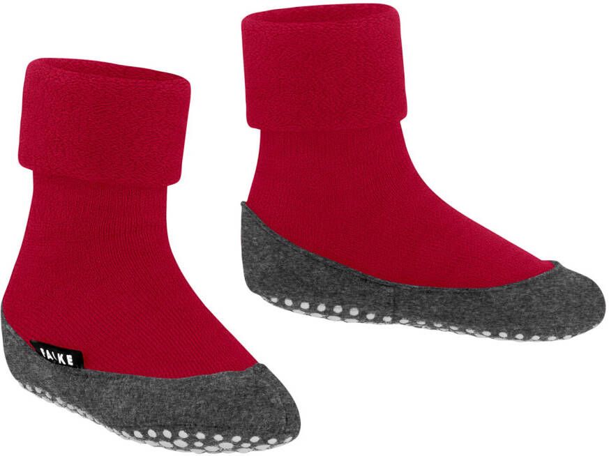 Falke Kid's Cosyshoes Pantoffels maat 35-36 rood