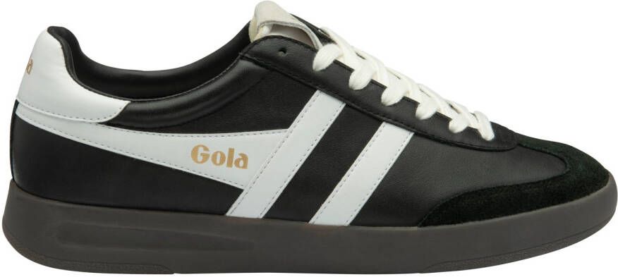 Gola Cyclone Leather Sneakers zwart grijs