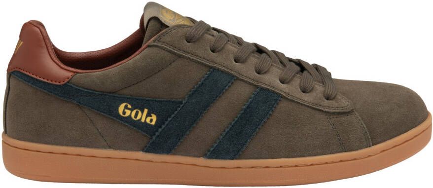 Gola Equipe II Suede Sneakers bruin